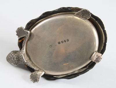 Lot 2102 - A Victorian silver and tortoiseshell novelty...