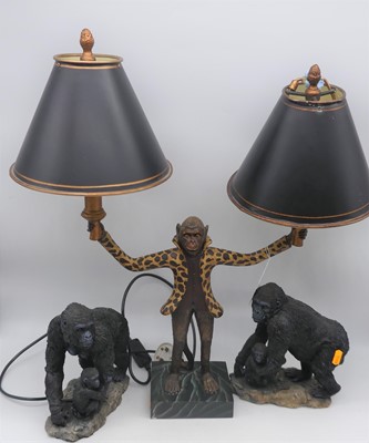 Lot 69 - A contemporary novelty table lamp, in the form...