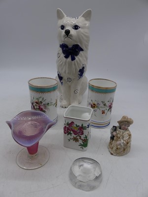 Lot 86 - A collection of glassware and ceramics to...