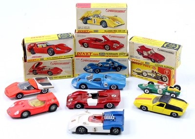 Lot 1237 - Dinky Toys boxed model group of 7 later issue...