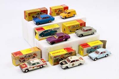 Lot 1232 - Dinky Toys boxed model group of 7, with...