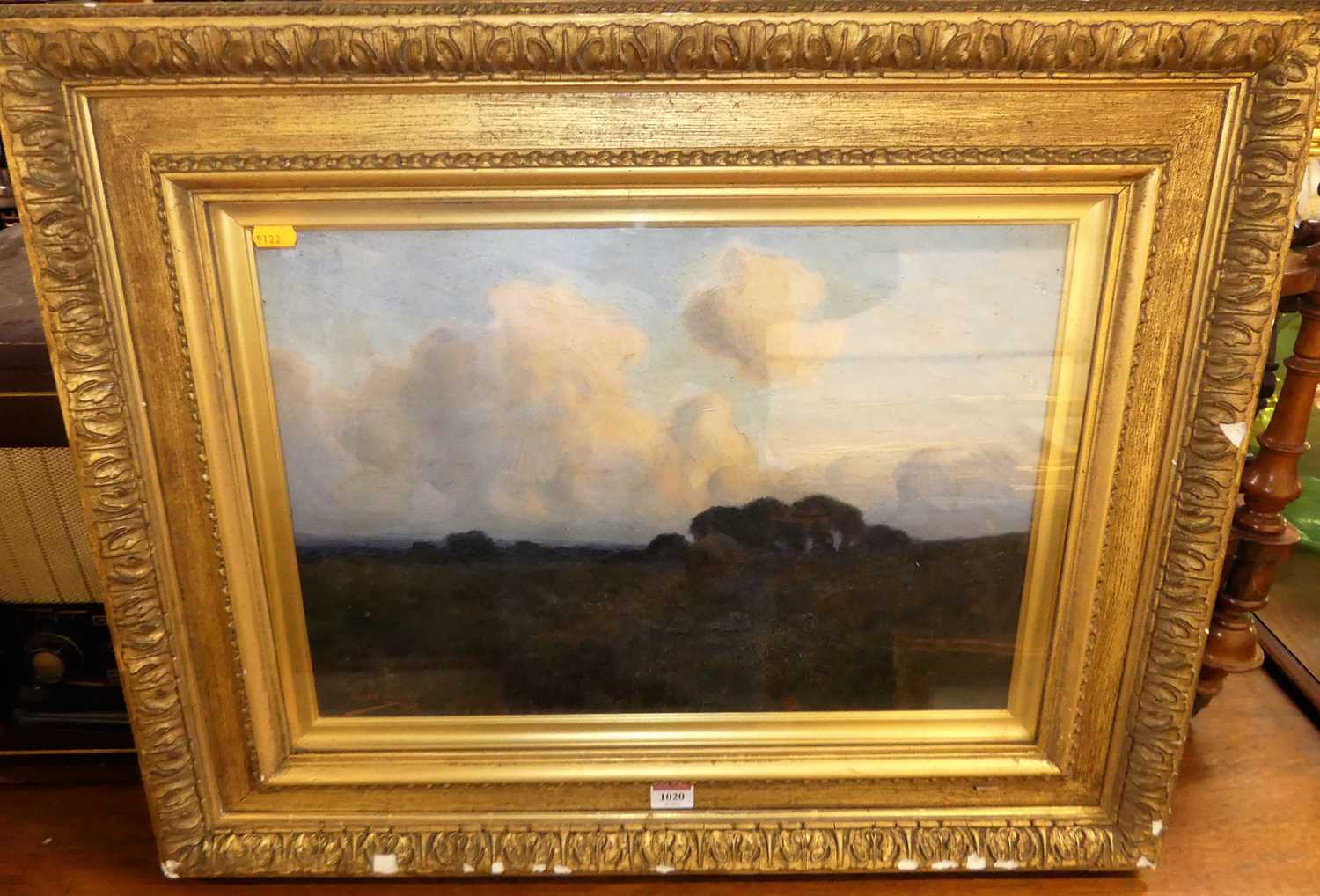 Lot 1020 - Joseph Longhurst (1872-1922) - Landscape at...