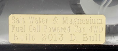 Lot 95 - A Miniature Salt Water and Magnesium Fuel Cell...