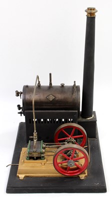 Lot 45 - A Bing and later adapted stationary steam...