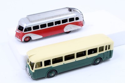 Lot 1181 - 2 French Dinky Toys model buses comprising No....