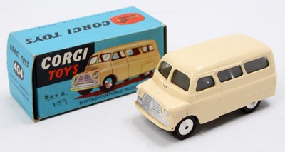 Lot 1289 - Corgi Toys No. 404 Bedford Dormobile Personnel...