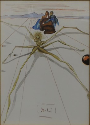 Lot 181 - Salvador Dali (1904-1989) - Arachne,...
