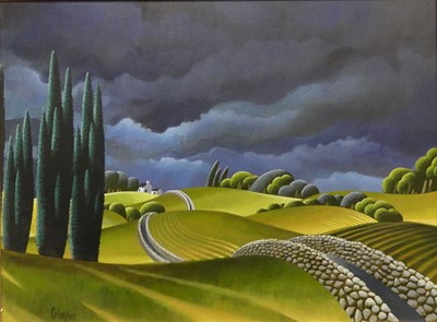 Lot 232 - George Callaghan (b.1941) - Approaching Storm,...