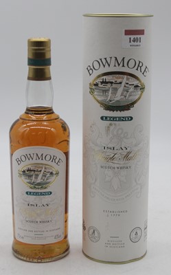 Lot 1401 - Bowmore Legend Islay single malt Scotch whisky,...