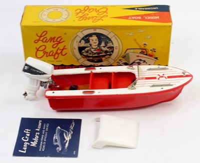 Lot 1825 - A Lang Craft No. L-303 battery operated model...