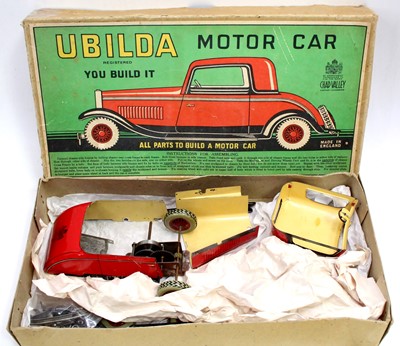 Lot 1558 - A Chad Valley Ubilda motor car comprising of...