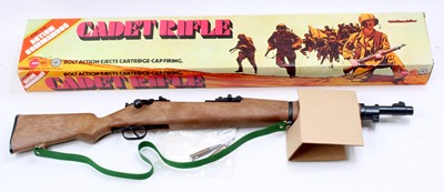 Lot 1698 - A Marx Toys No. 583 bolt action cadet rifle,...