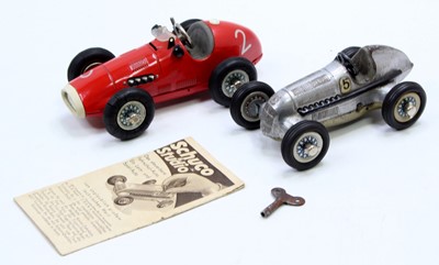 Lot 1580 - A collection of Schuco tinplate and clockwork...