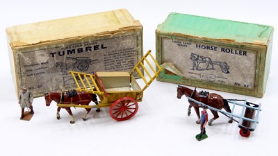 Lot 1469 - A pair of boxed Britains Home Farm Series...