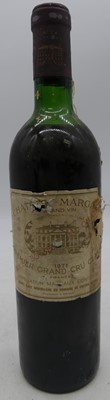 Lot 1097 - Château Margaux, 1971, Margaux, one bottle,...