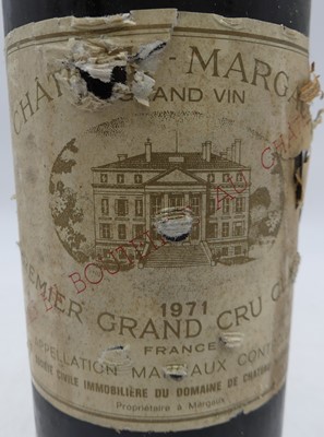Lot 1097 - Château Margaux, 1971, Margaux, one bottle,...