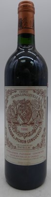 Lot 1101 - Château Pichon Longueville au Baron de Pichon...