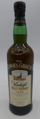 Lot 1416 - The Famous Grouse aged 12 years vintage malt...