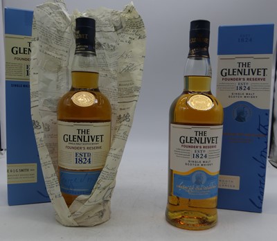 Lot 1421 - The Glenlivet Founder's Reserve single malt...