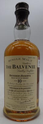 Lot 1426 - The Balvenie Founder's Reserve aged 10 years...