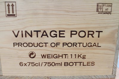 Lot 1314 - Graham's vintage port, 2011, six bottles (OWC)