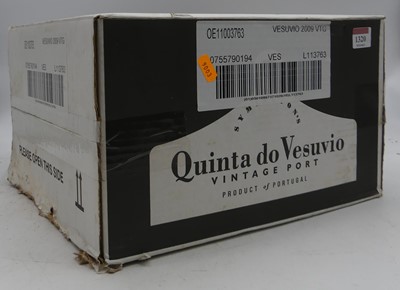 Lot 1320 - Quinta do Vesuvio vintage port, 2009, six...