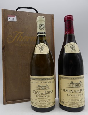 Lot 1112 - Louis Jadot Château des Jacques, 2002,...