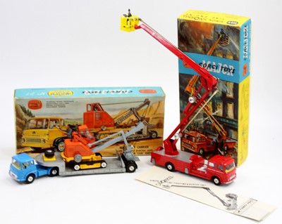 Lot 1303 - A Corgi Toys boxed commercial and emergency...