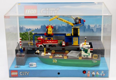 Lot 1665 - A Lego City No. 4645 battery operated shop...