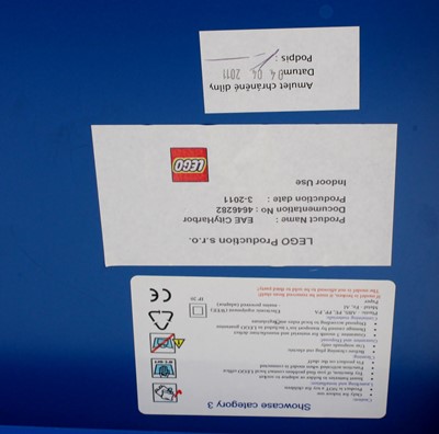 Lot 1665 - A Lego City No. 4645 battery operated shop...