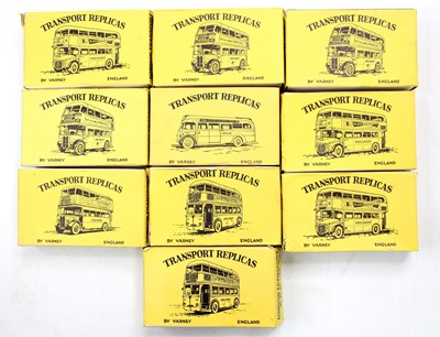 Lot 1821 - Ten Varney Transport Replicas 1/76 scale white...