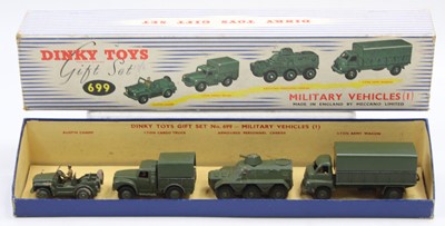 Lot 1156 - Dinky Toys Gift Set No. 699 Military Vehicles...