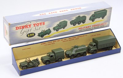 Lot 1156 - Dinky Toys Gift Set No. 699 Military Vehicles...