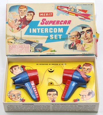 Lot 1733 - Merit Supercar, Gerry Anderson intercom set...