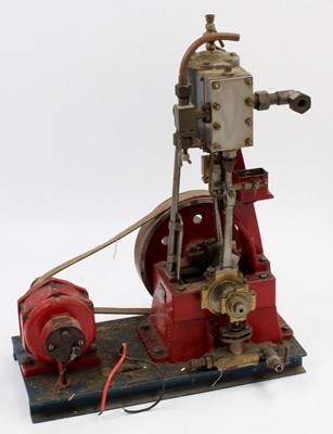 Lot 111 - A very well engineered vertical steam plant...