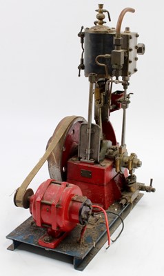 Lot 111 - A very well engineered vertical steam plant...