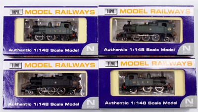 Lot 527 - Four various boxed Dapol N gauge locomotives...