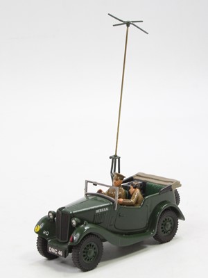 Lot 1498 - A CJB Military Models 1:32 scale white metal...