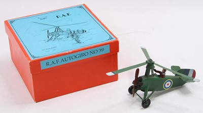 Lot 1505 - An L.R.C. Productions No. 39 white metal model...