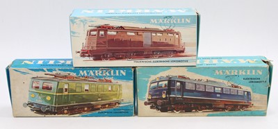 Lot 703 - Marklin locomotive group, H0 scale, to include...