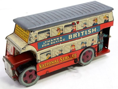 Lot 1603 - A Wells of London tinplate and clockwork...