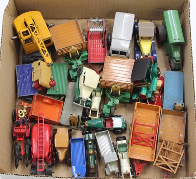 Lot 1244 - A small collection of play-worn Dinky and...