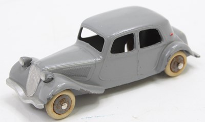 Lot 1175 - French Dinky Toys No. 24N Citroen 11 BL, 3rd...