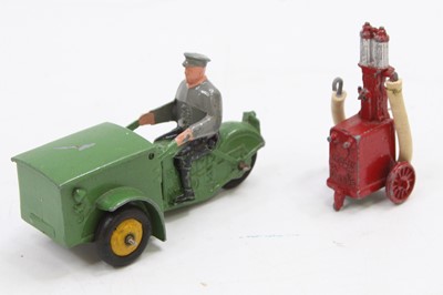 Lot 1179 - French Dinky Toys No. 14 Triporteur comprising...