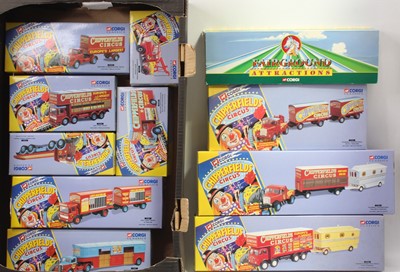 Lot 1835 - One tray of Corgi Chipperfields Circus and...