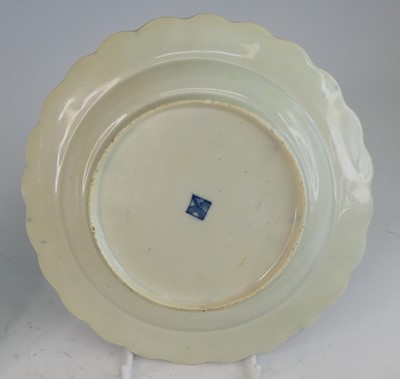 Lot 2042 - A first period Worcester porcelain dish, circa...