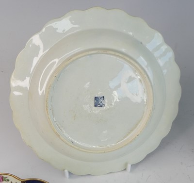 Lot 2042 - A first period Worcester porcelain dish, circa...