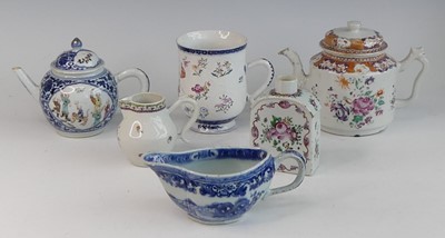 Lot 2260 - A collection of 18th century Chinese export...