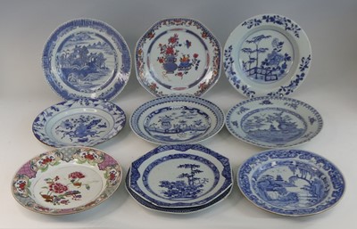 Lot 2262 - A collection of 18th century Chinese export...