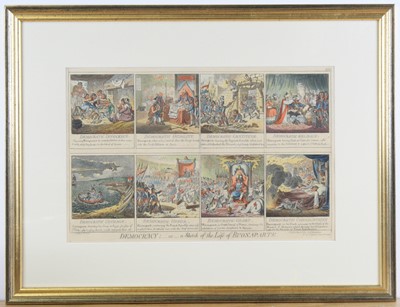 Lot 659 - After James Gillray (British 1756-1815),...